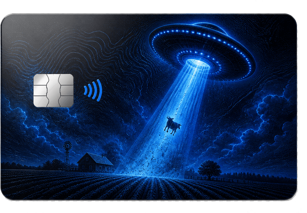 Abduction AlienCard specimen